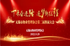 無錫市物業(yè)管理協(xié)會第二屆換屆大會順利召開